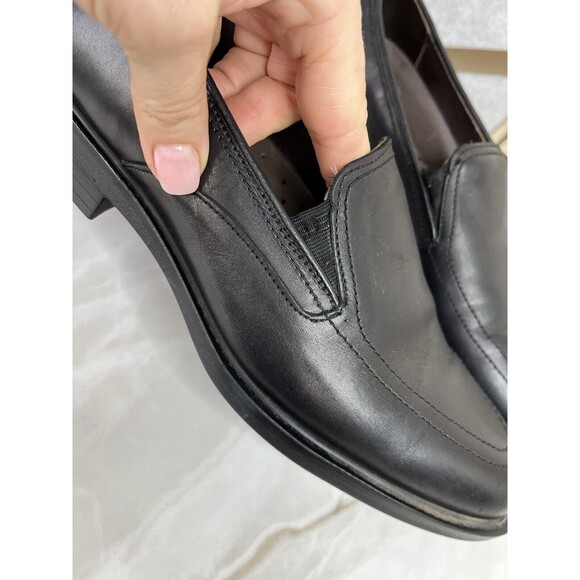 Allen Edmonds loafers Slip On Black Leather 10 D Casual Shoes Men main image 4